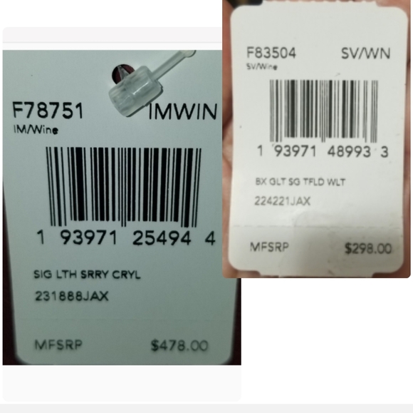 COACH SET SIGNATURE HANDBAG PURSE BAG + WALLET - Picture 8 of 12